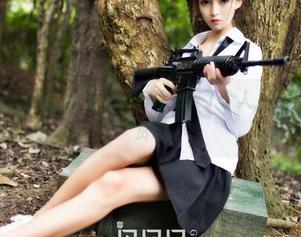 果团网 – 在体操服里，张小喵好像是变了个人，高清美图慢慢欣赏吧