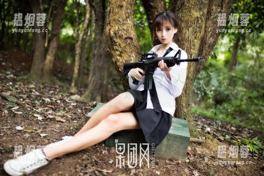 果团网 - 在体操服里，张小喵好像是变了个人，高清美图慢慢欣赏吧