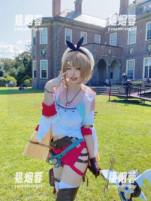 原图带你飞！狐洛洛子白色小清新，上天无所不能，我也想变得这么白